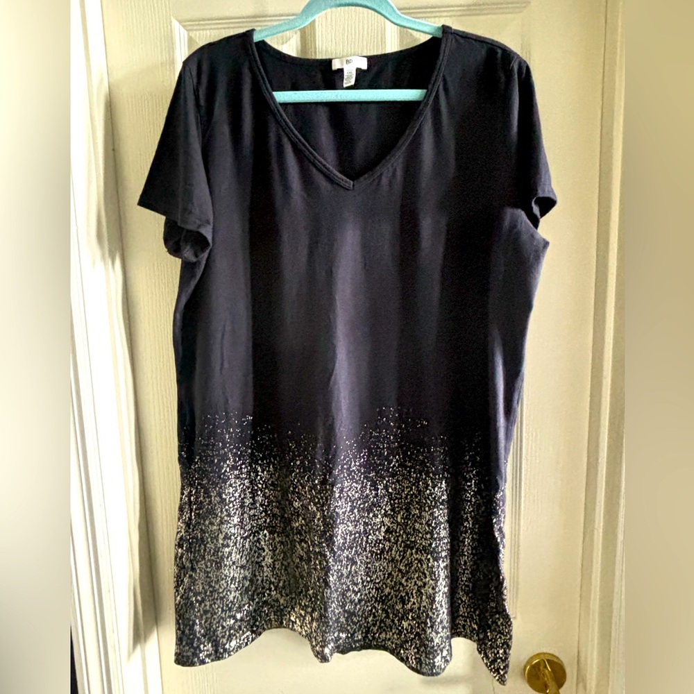 BP Black T-shirt Dress, size XXL